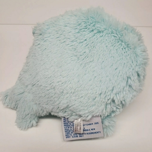 Squishable 11" Blue Green Narwhal 2015 Plush - Picture 3 of 5